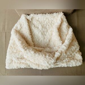 Merona Cream Plush Infinity Scarf